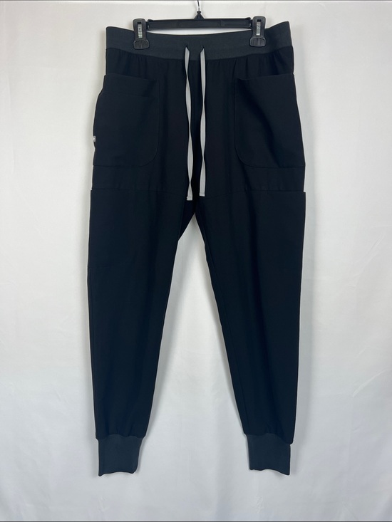 Figs Pants - FIGS Black Jogger 7 Pocket Scrub Pants- Size L‎ Tall